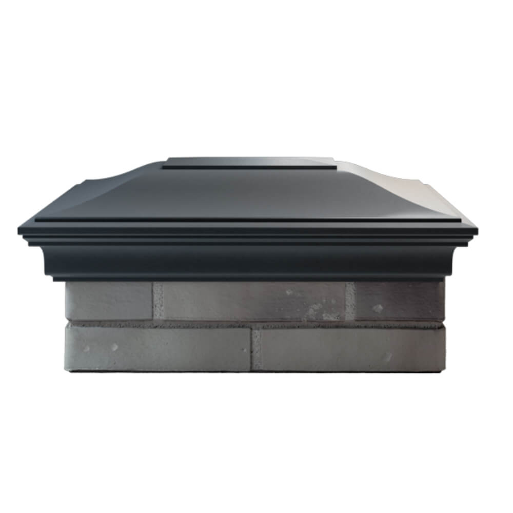 Колпак Zking Монблан Серый на столб 2х1.5 кирпича (515х385мм) в Салехарде фото