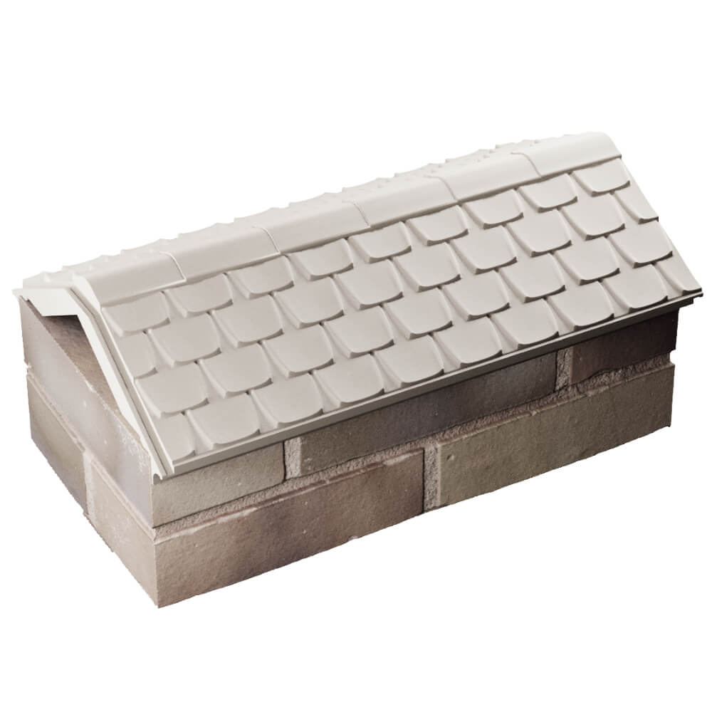 Парапет Zking Эльбрус Бежевый с посадкой на 1 кирпич (255мм) в Салехарде фото