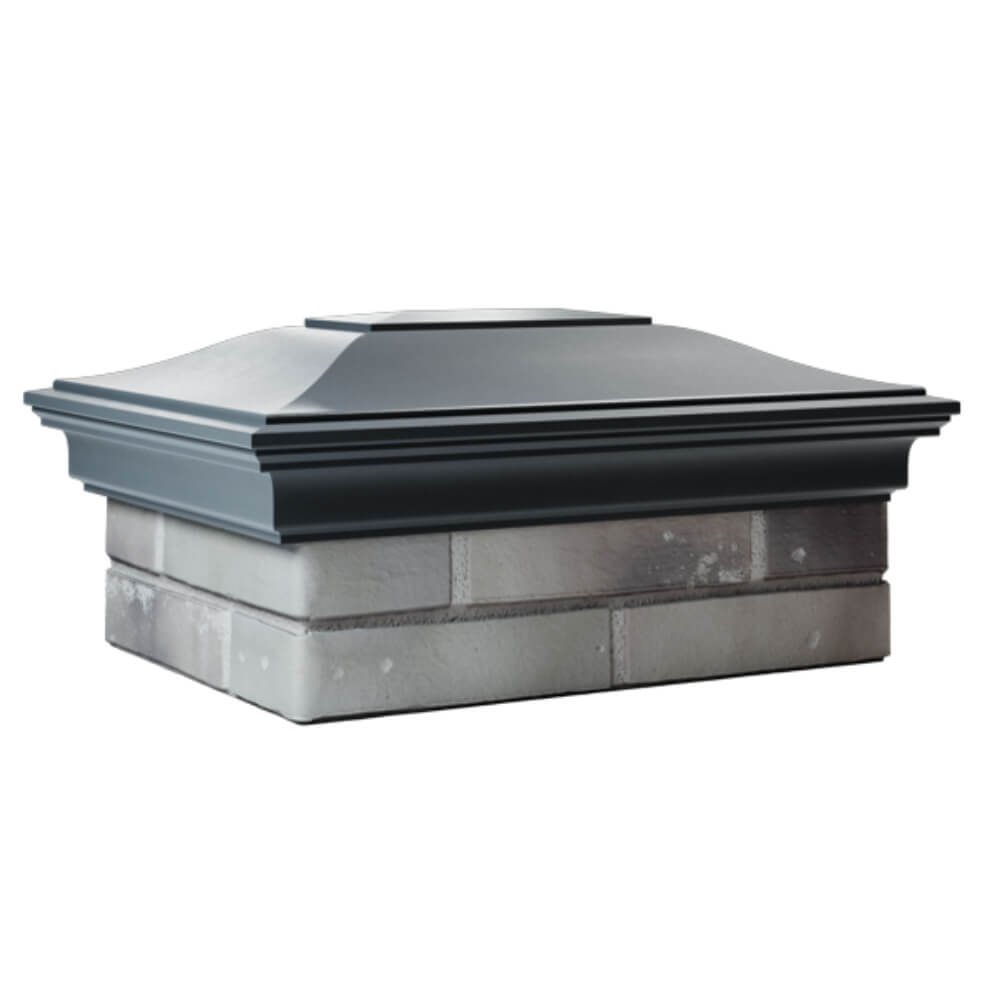 Колпак Zking Монблан Серый на столб 2х1.5 кирпича (515х385мм) в Салехарде фото