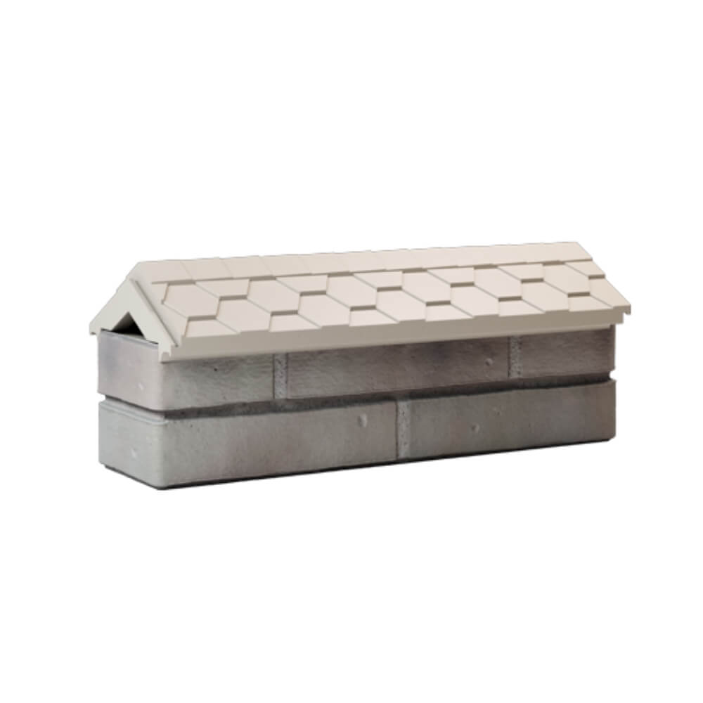 Парапет Zking Эверест Бежевый с посадкой на 0.5 кирпича (130мм) Салехард фото