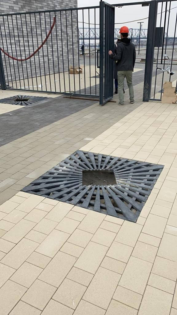 Приствольная решетка для дерева ZKING ATMOSPHERE 1.2х1.2м Черная в Салехарде фото