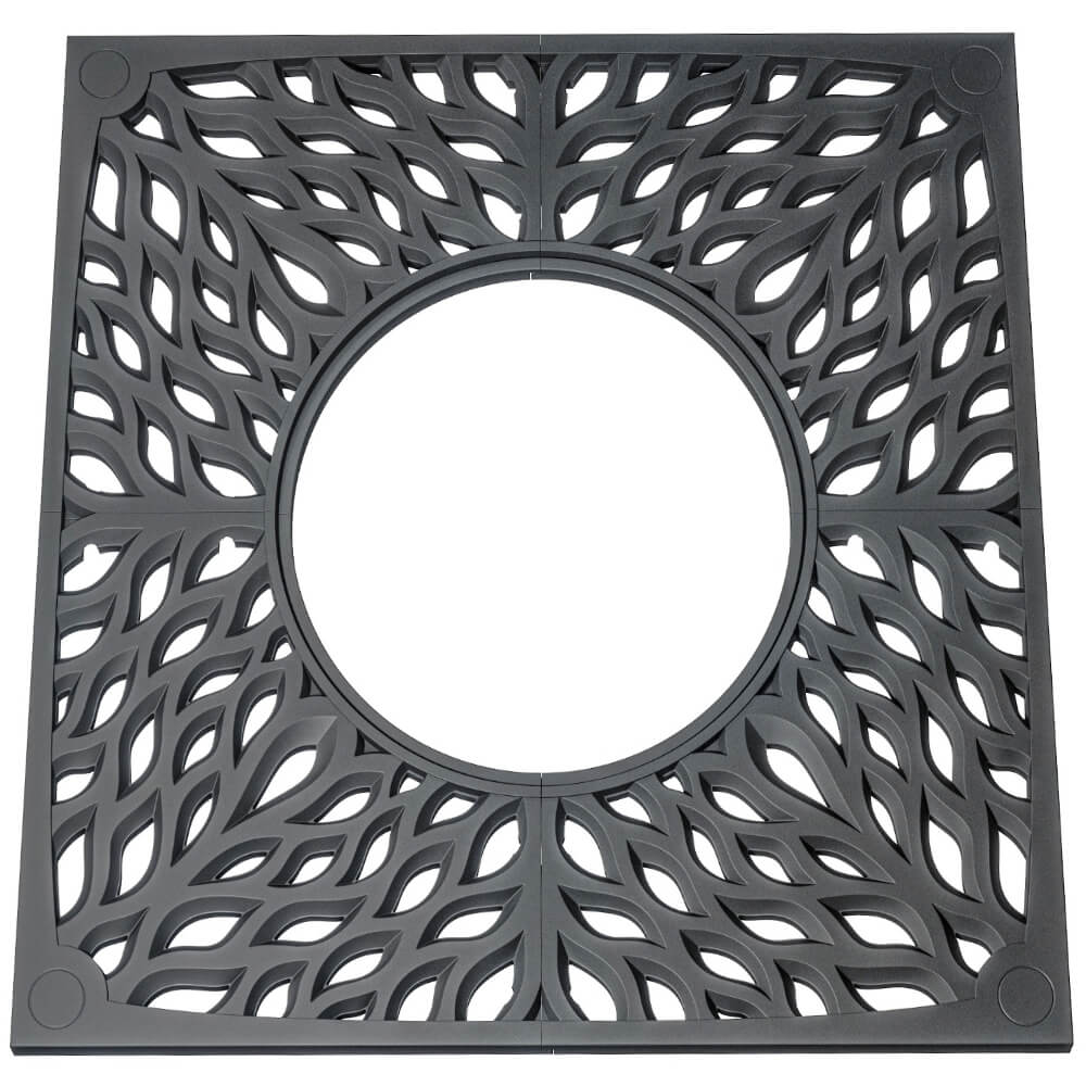 Приствольная решетка для дерева ZKING CRUST 2х2м Черная Салехард фото