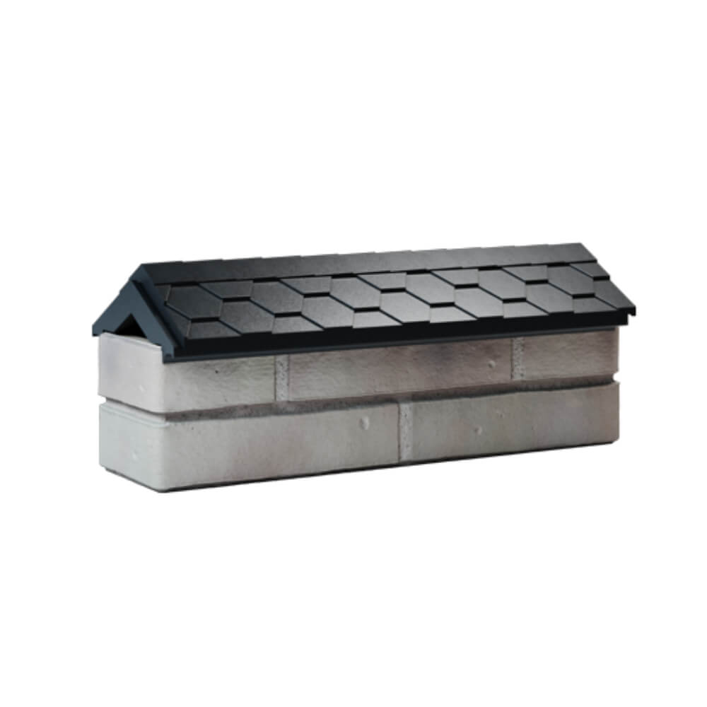 Парапет Zking Эверест Черный с посадкой на 0.5 кирпича (130мм) Салехард фото