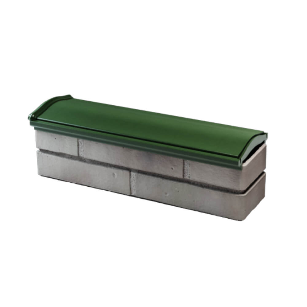 Парапет Zking Монблан Зеленый посадка на 0.5 кирпича (130мм) в Салехарде фото