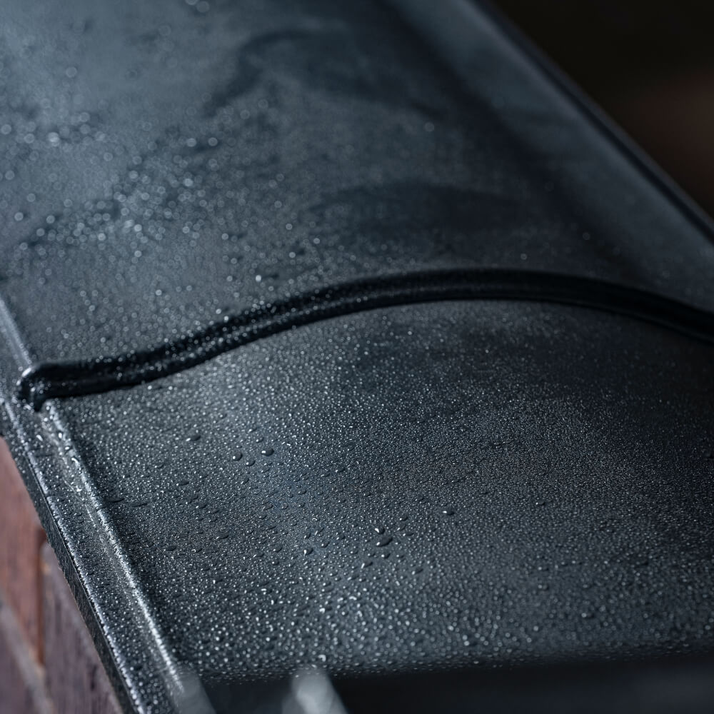 Парапет Zking Монблан Черный посадка на 0.5 кирпича (130мм) в Салехарде фото