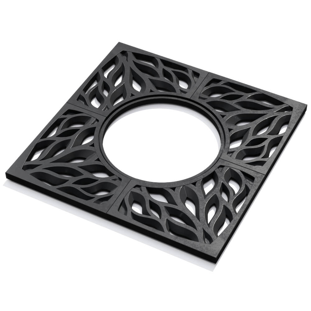 Приствольная решетка для дерева ZKING CRUST 1.2х1.2м Черная в Салехарде фото