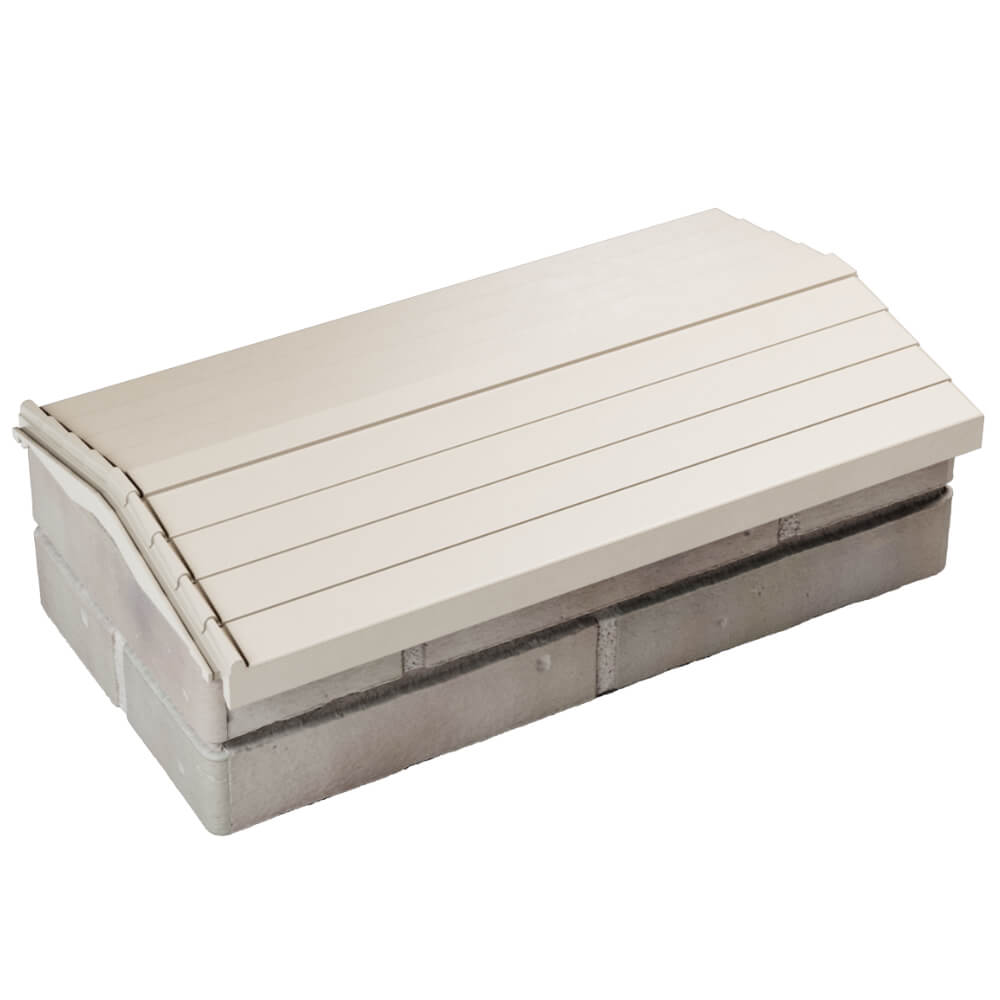 Парапет Zking Бона ХайТек Бежевый с посадкой на 1 кирпич (200/225/255мм) в Салехарде фото