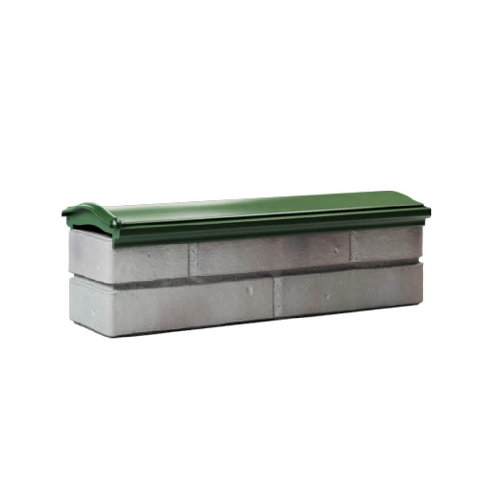 Парапет Zking Монблан Зеленый посадка на 0.5 кирпича (130мм) Салехард фото