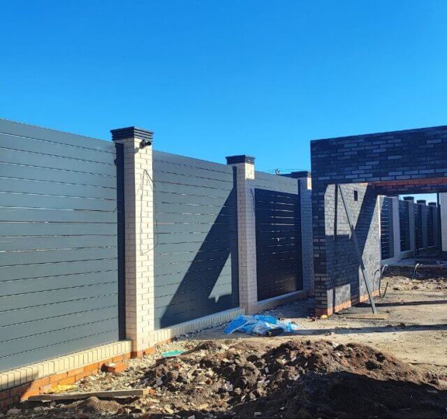 Колпак Zking Бона ХайТек Серый на столб 1.5х1.5 кирпича (385х385мм) в Салехарде фото