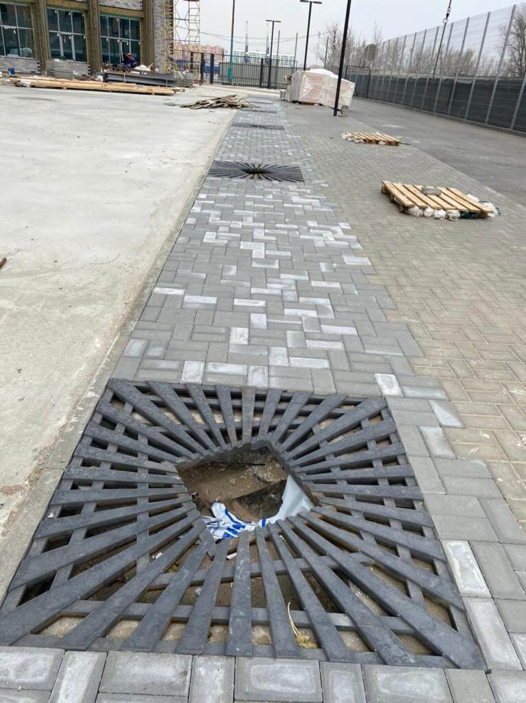 Приствольная решетка для дерева ZKING ATMOSPHERE 1.2х1.2м Черная в Салехарде фото