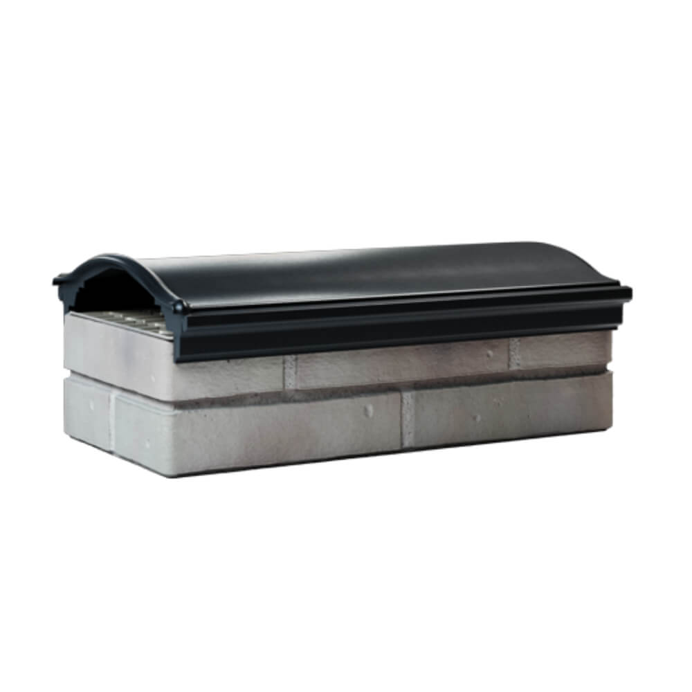 Парапет Zking Монблан Черный посадка на 1 кирпич (200/225/255мм) Салехард фото