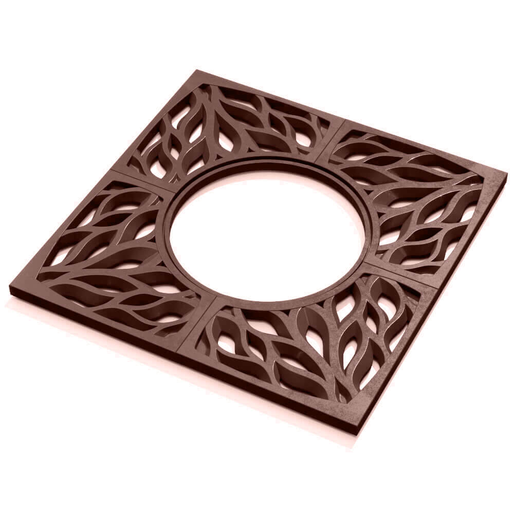 Приствольная решетка для дерева ZKING CRUST 1.2х1.2м Коричневая в Салехарде фото