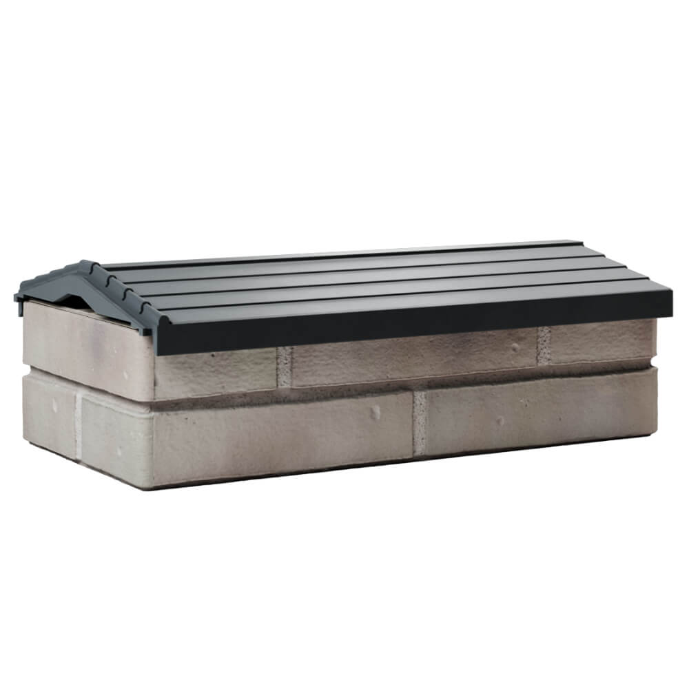 Парапет Zking Бона ХайТек Серый с посадкой на 1 кирпич (200/225/255мм) Салехард фото