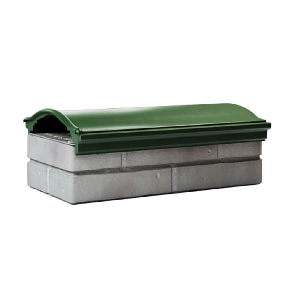 Парапет Zking Монблан Зеленый посадка на 1 кирпич (200/225/255мм) Салехард фото