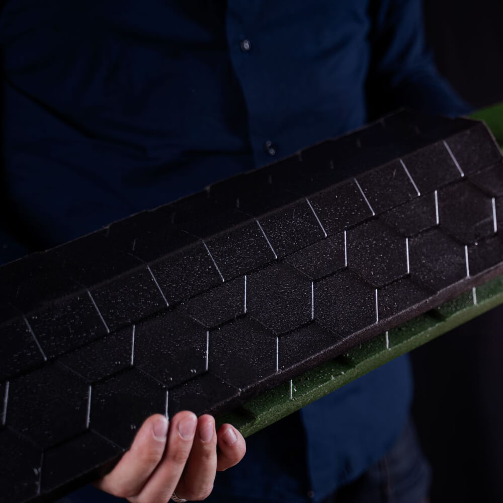 Парапет Zking Эверест Черный с посадкой на 1 кирпич (200/225/255мм) в Салехарде фото