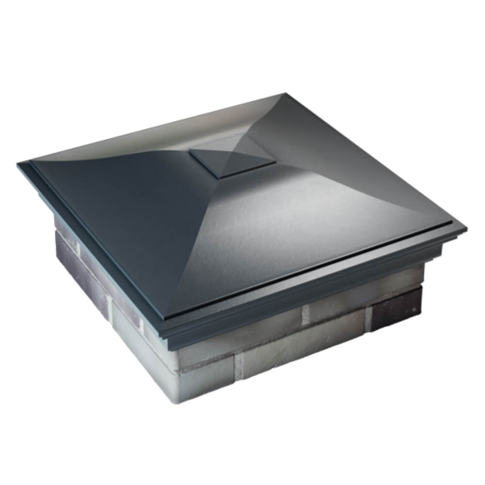 Колпак Zking Монблан Серый на столб 2х2 кирпича (515х515мм) Салехард фото