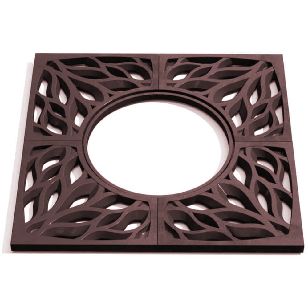 Приствольная решетка для дерева ZKING CRUST 1.2х1.2м Коричневая Салехард фото