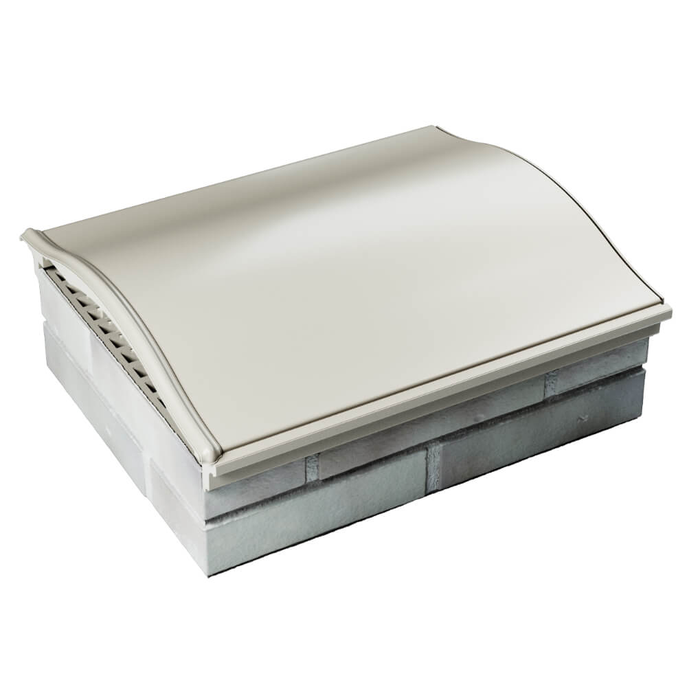 Парапет Zking Монблан Бежевый посадка на 1.5 кирпича (355/385мм) в Салехарде фото