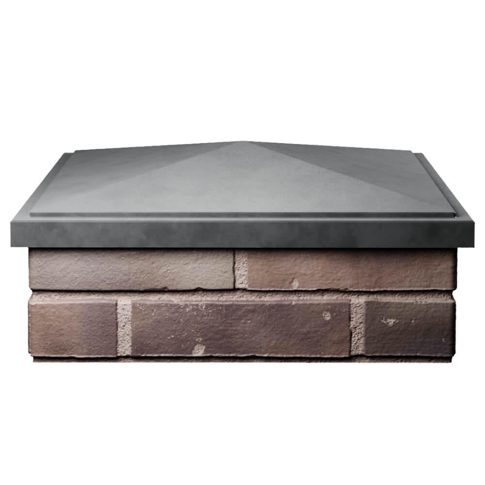 Колпак Zking БонаМоно Серый на столб 2х2 кирпича (515х515, 530х530мм) Салехард фото