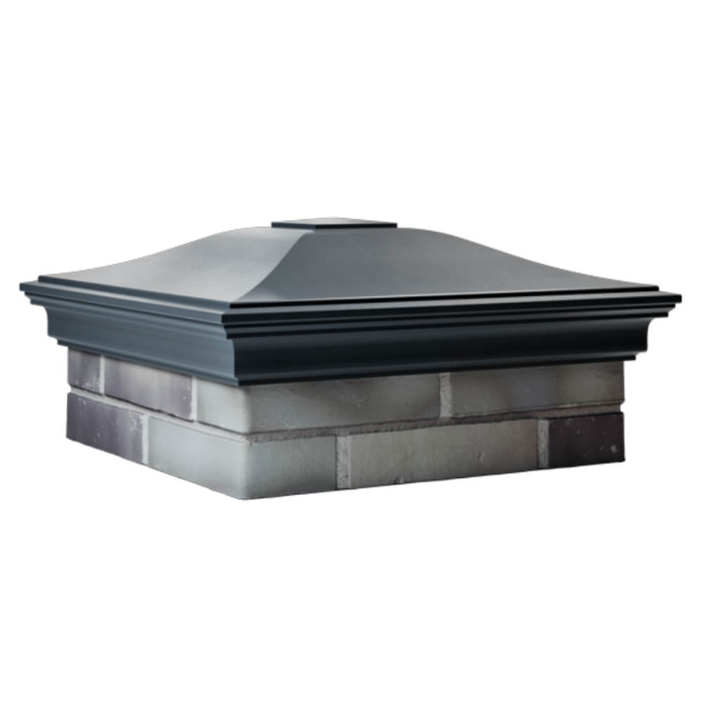 Колпак Zking Монблан Серый на столб 2х2 кирпича (515х515мм) в Салехарде фото