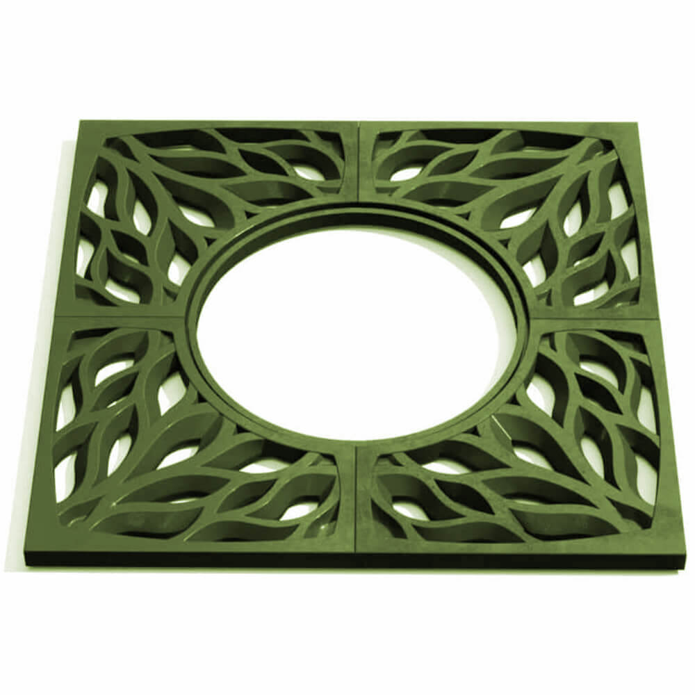 Приствольная решетка для дерева ZKING CRUST 1.2х1.2м Зеленая Салехард фото