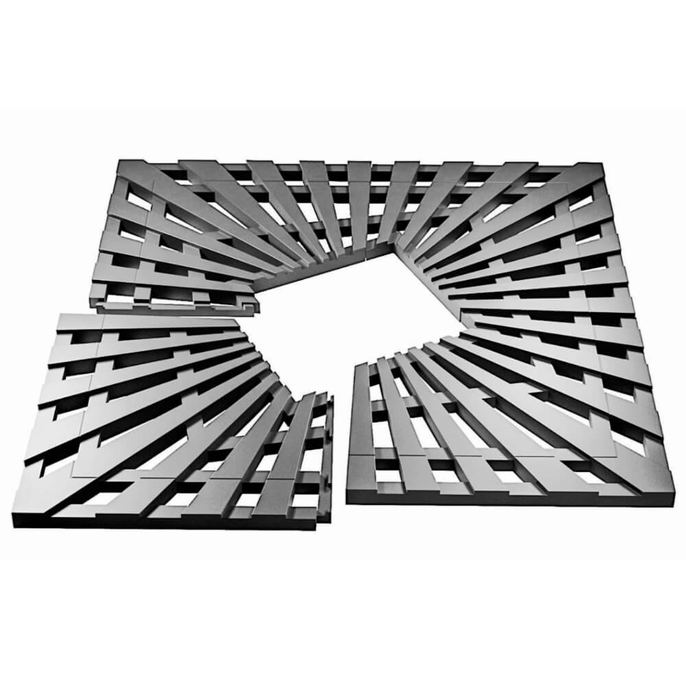 Приствольная решетка для дерева ZKING ATMOSPHERE 1.2х1.2м Серая в Салехарде фото