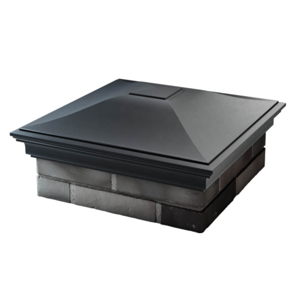 Колпак Zking Монблан Серый на столб 2х2 кирпича (515х515мм) в Салехарде фото