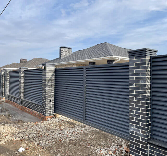 Колпак Zking Бона ХайТек Серый на столб 1.5х1.5 кирпича (385х385мм) в Салехарде фото