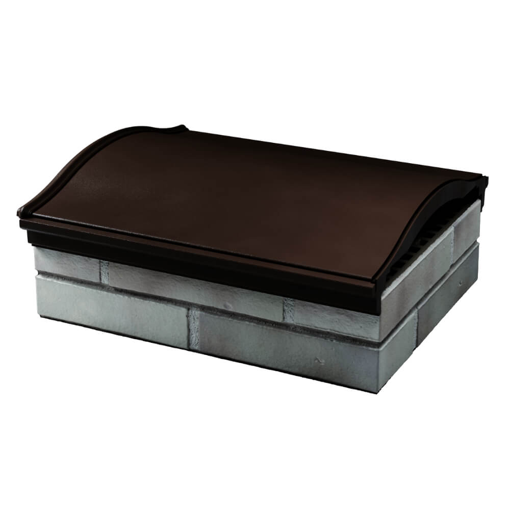 Парапет Zking Монблан Коричневый посадка на 1.5 кирпича (355/385мм) в Салехарде фото