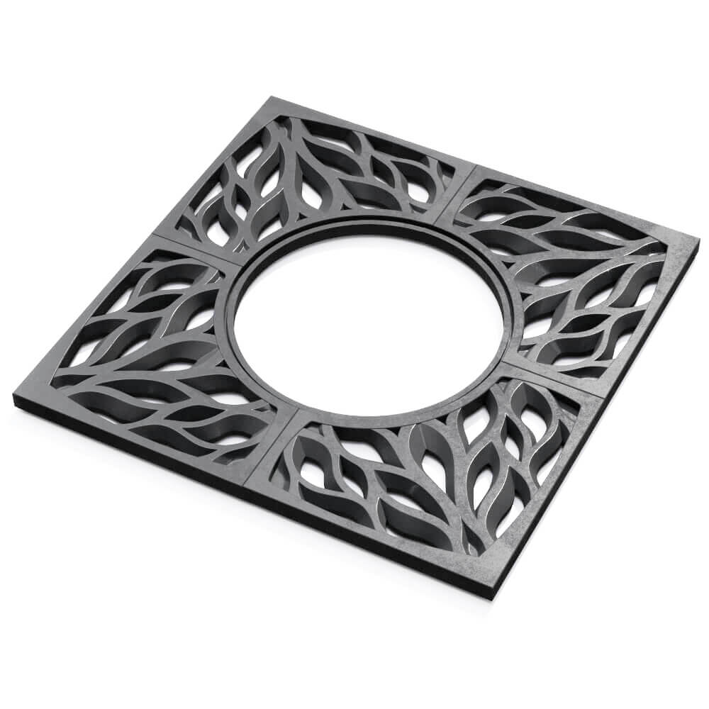 Приствольная решетка для дерева ZKING CRUST 1.2х1.2м Серая в Салехарде фото