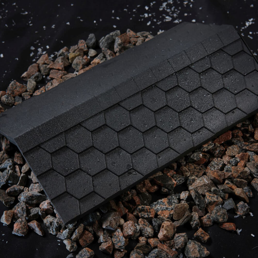 Парапет Zking Эверест Черный с посадкой на 1 кирпич (200/225/255мм) в Салехарде фото