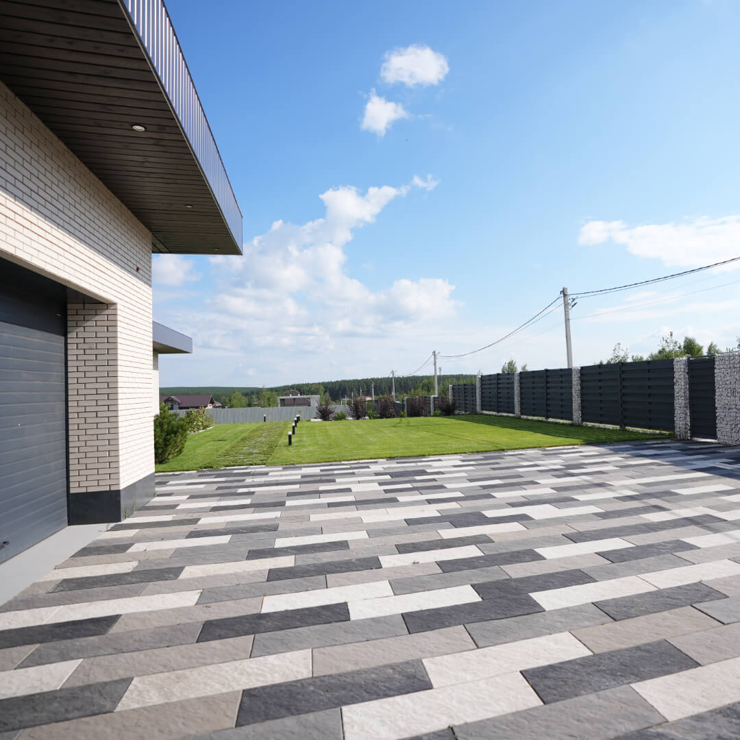 Шаговая плита STONE Черный Сланец 990х330х55мм в Салехарде фото